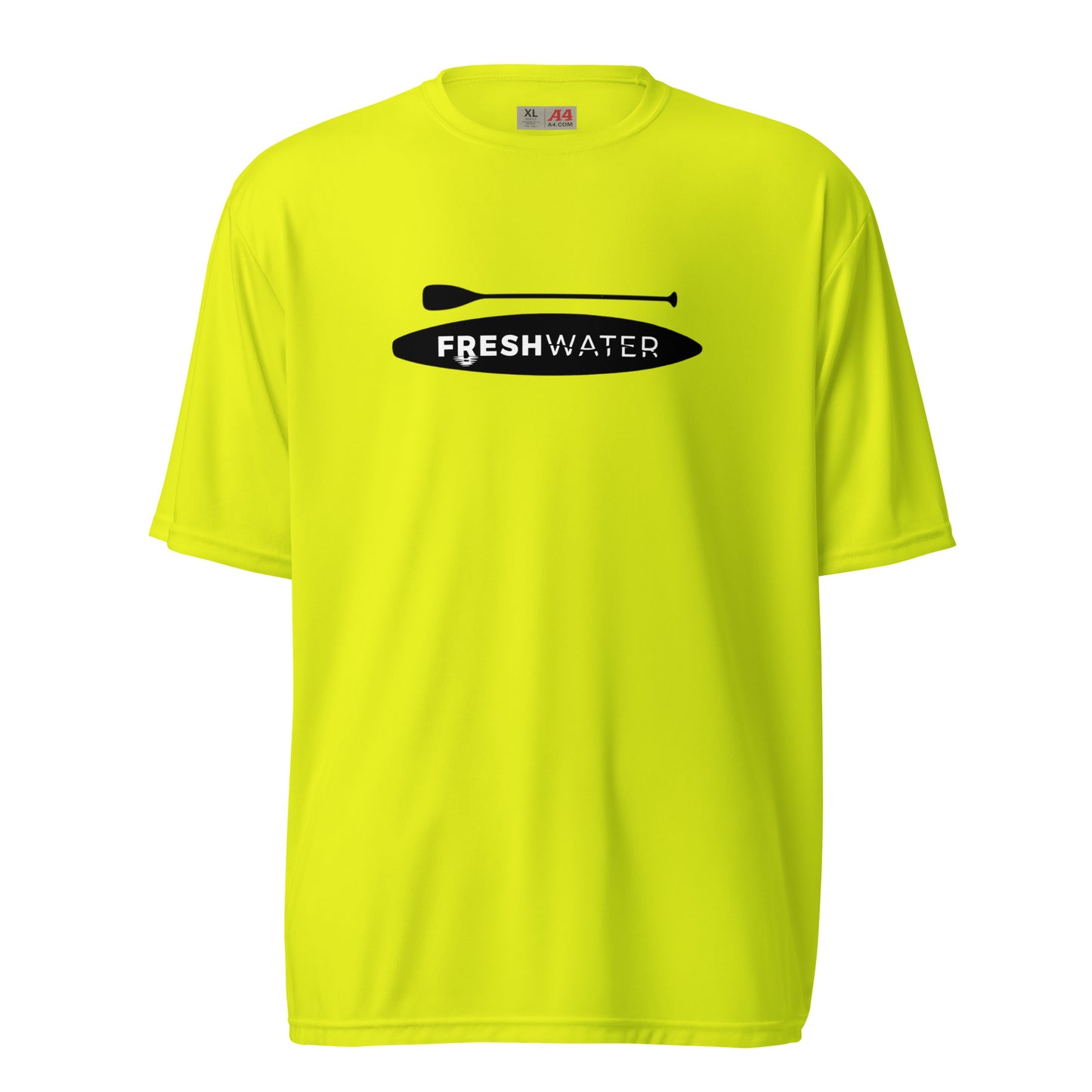 Freshwater Paddling Unisex performance crew neck t-shirt