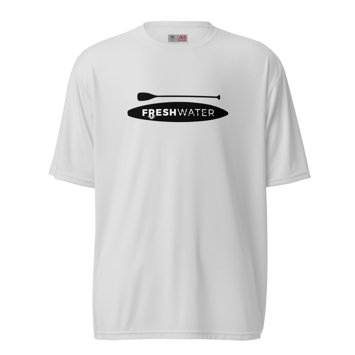 Freshwater Paddling Unisex performance crew neck t-shirt