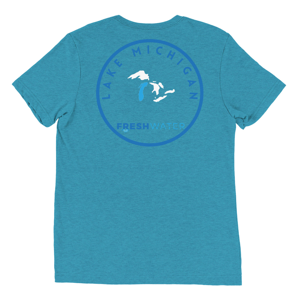Lake Michigan Freshwater GL Short sleeve t-shirt