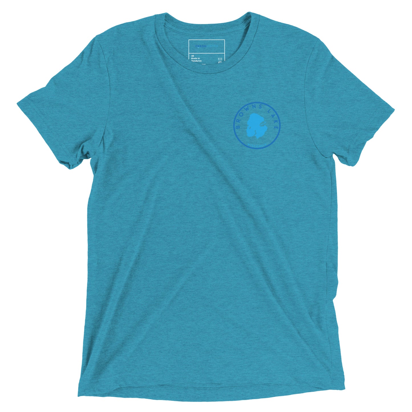 Browns Lake Wisconsin Freshwater SO Short sleeve t-shirt