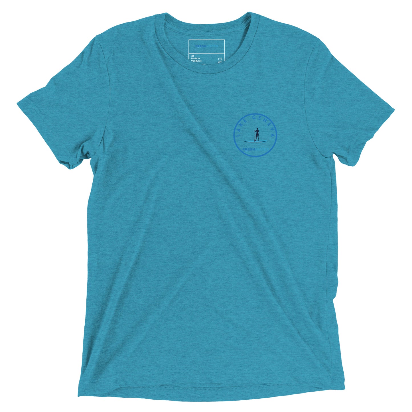 Lake Geneva Wisconsin Freshwater Paddle Short sleeve t-shirt