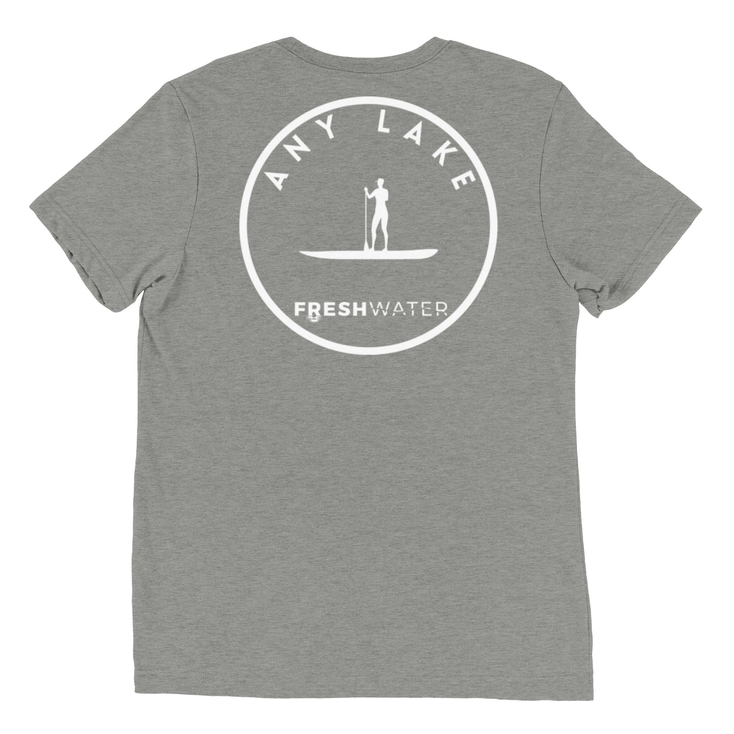 Freshwater Paddle BW Custom Short sleeve t-shirt