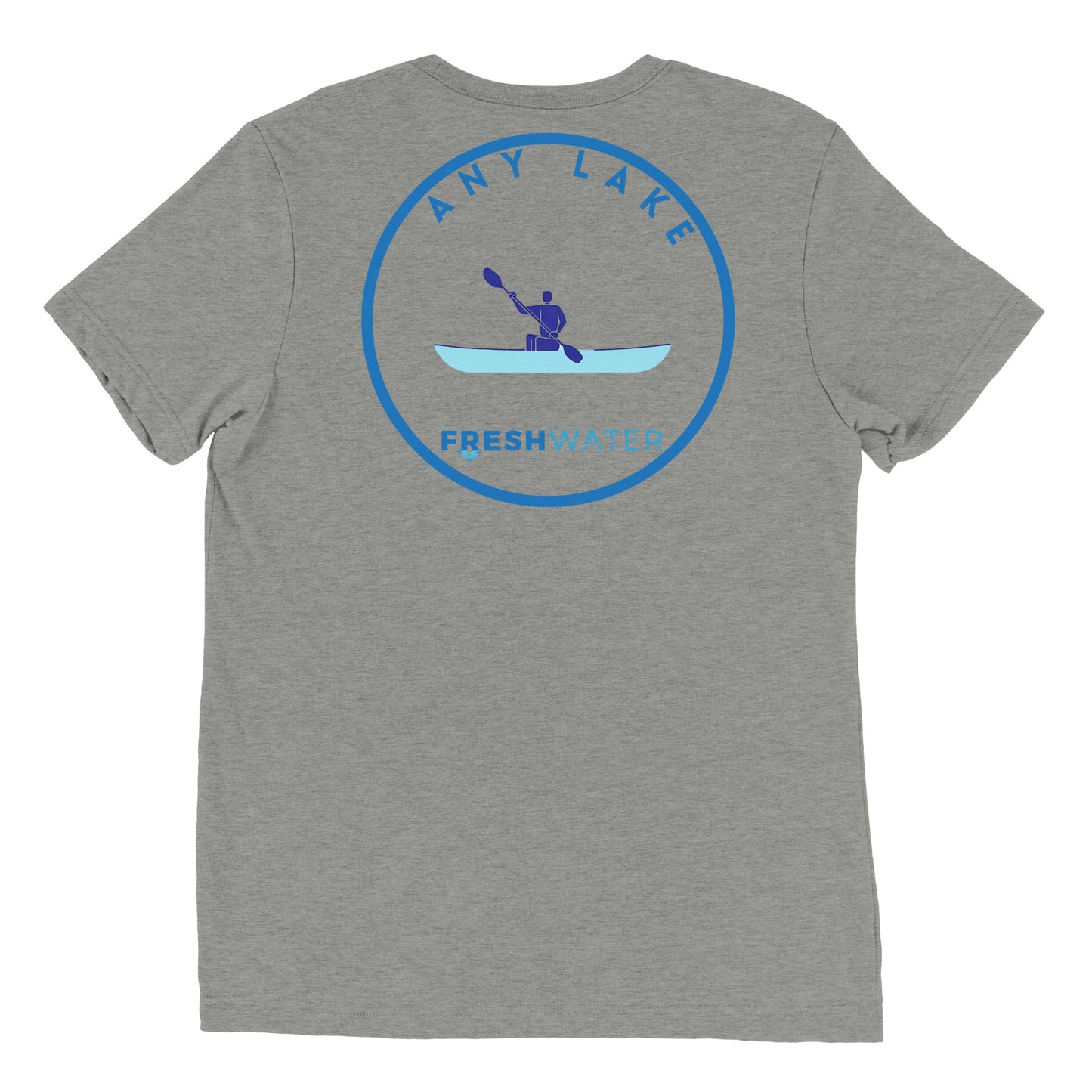 Custom Freshwater Kayak Short sleeve t-shirt