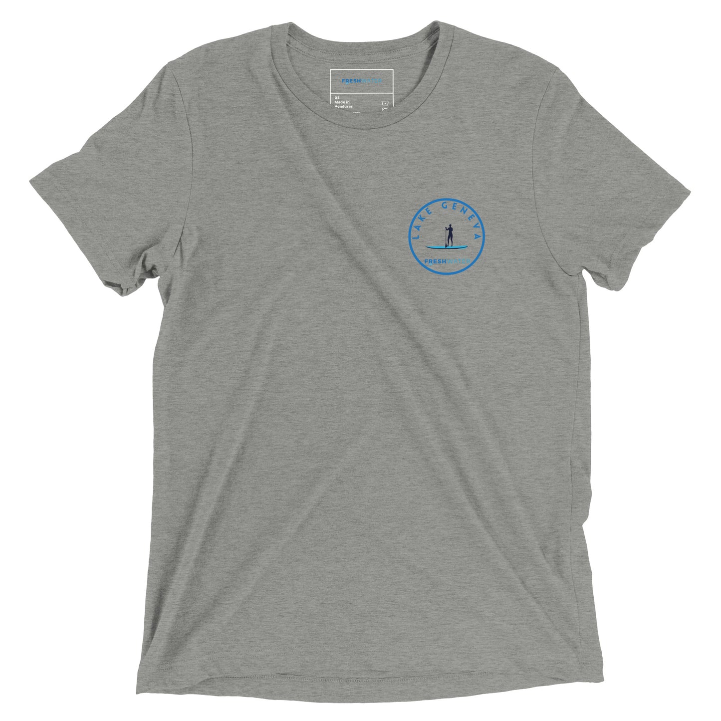 Lake Geneva Wisconsin Freshwater Paddle Short sleeve t-shirt