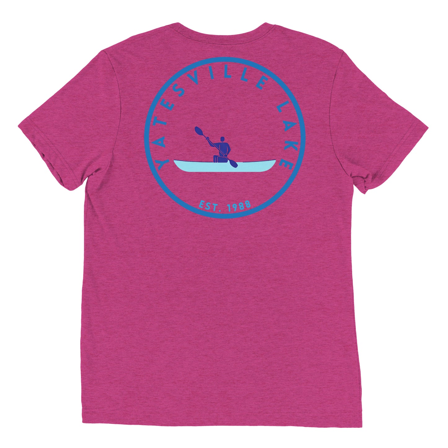 Yatesville Lake Kentucky Freshwater Kayak FB Short sleeve t-shirt
