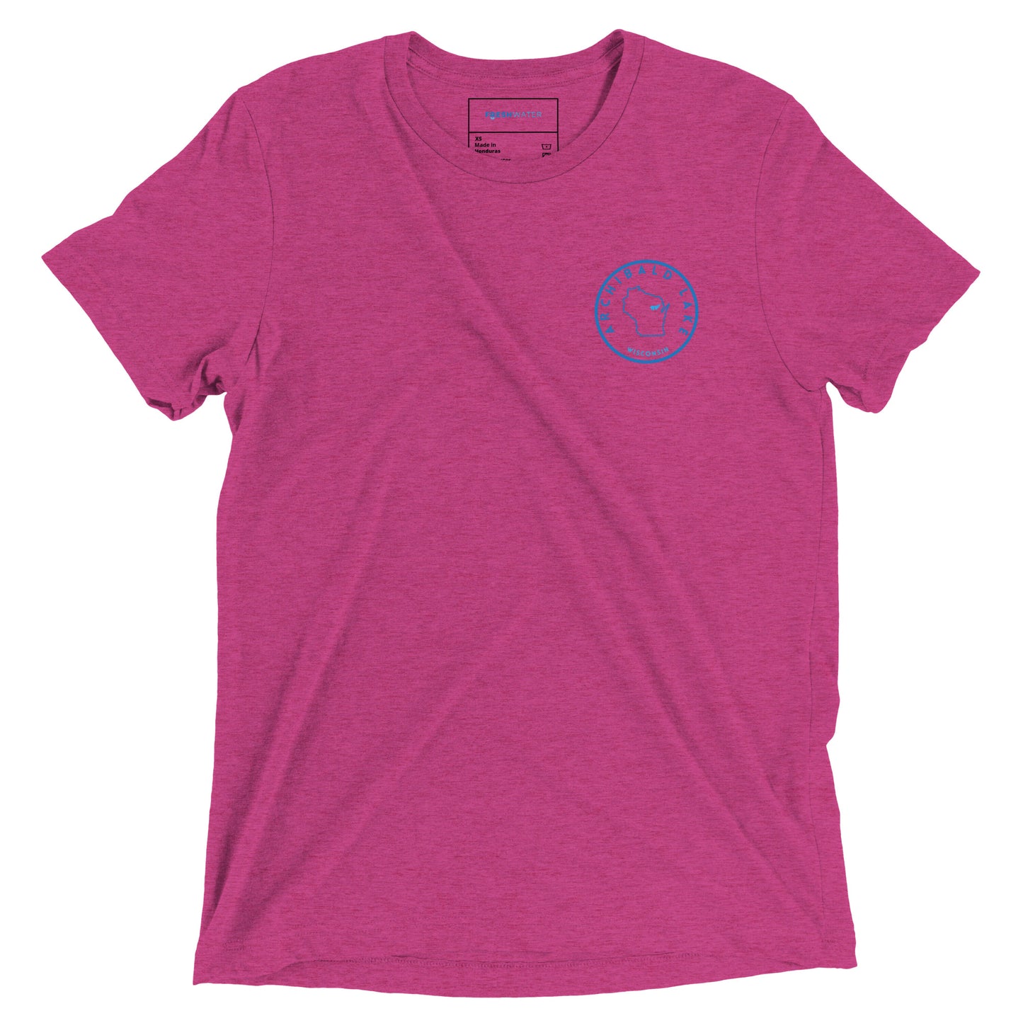 Archibald Lake Wisconsin Freshwater SO FB Short sleeve t-shirt