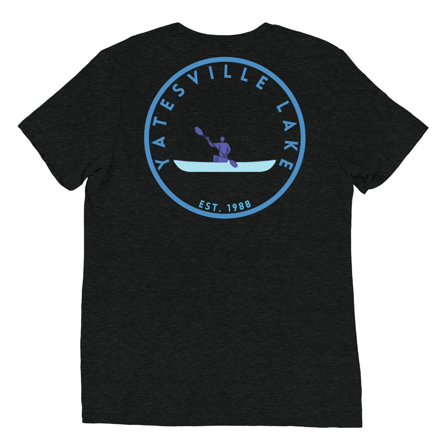 Yatesville Lake Kentucky Freshwater Kayak FB Short sleeve t-shirt