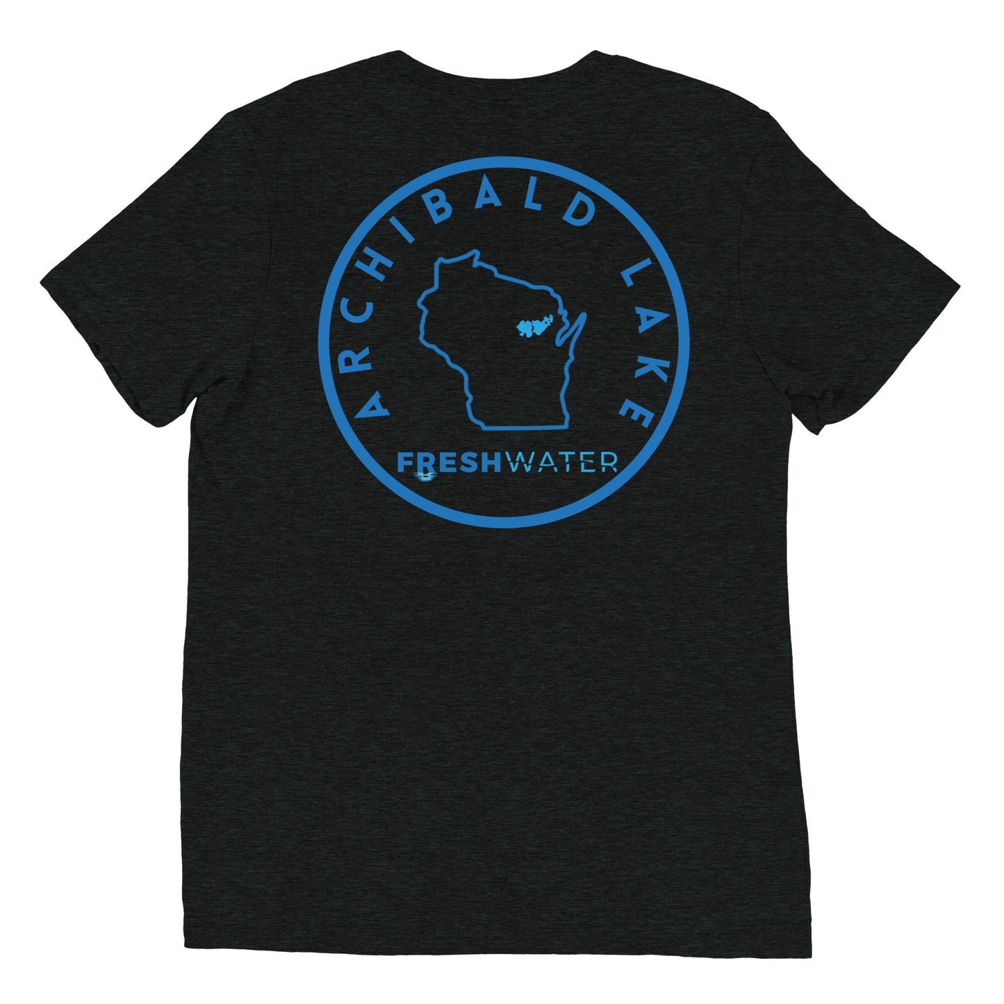 Archibald Lake Wisconsin Freshwater SO FB Short sleeve t-shirt