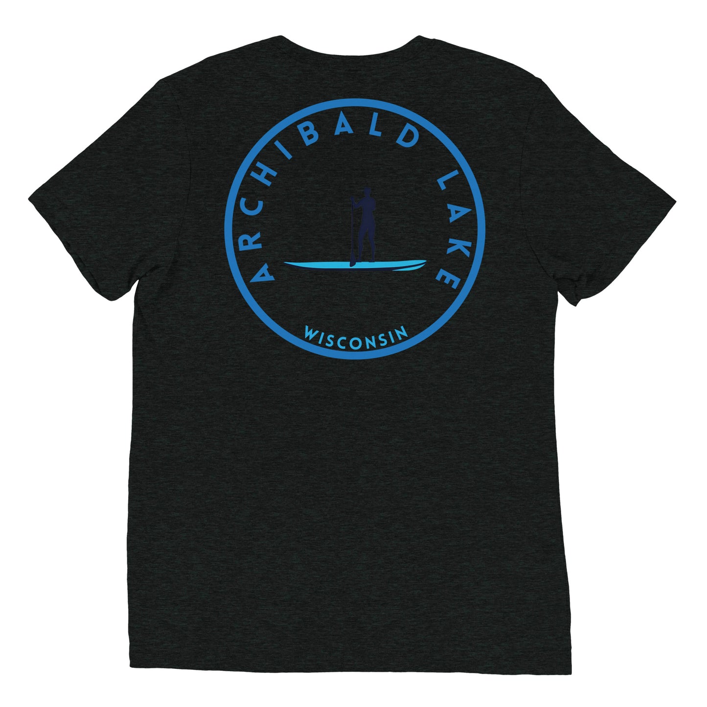 Archibald Lake Wisconsin Freshwater Paddle FB Short sleeve t-shirt