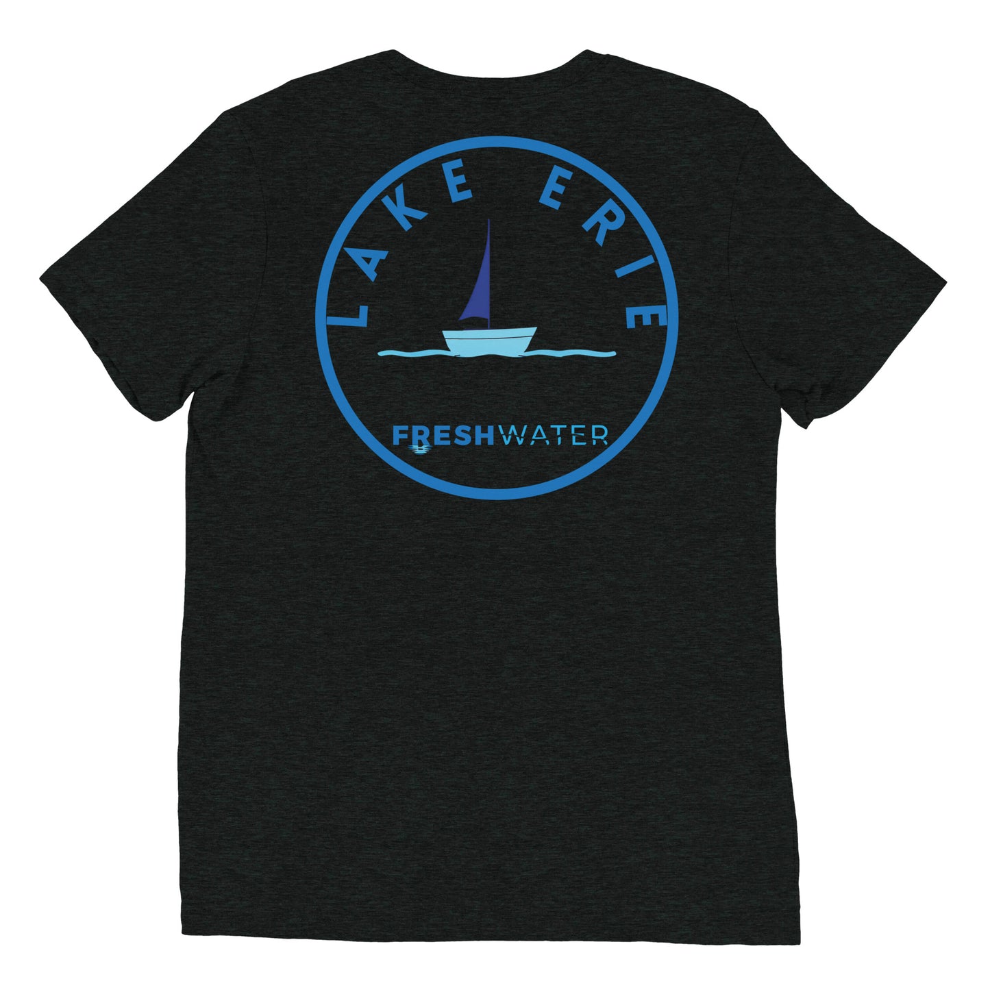 Lake Erie Great Lakes Freshwater Sailing Short sleeve t-shirt