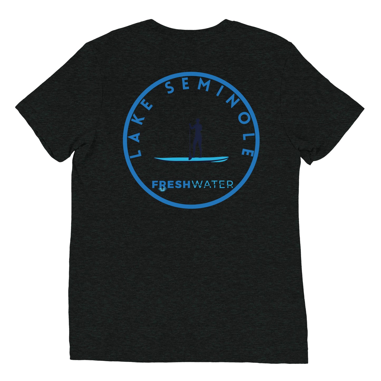 Lake Seminole Florida Georgia Alabama Freshwater Paddle Short sleeve t-shirt