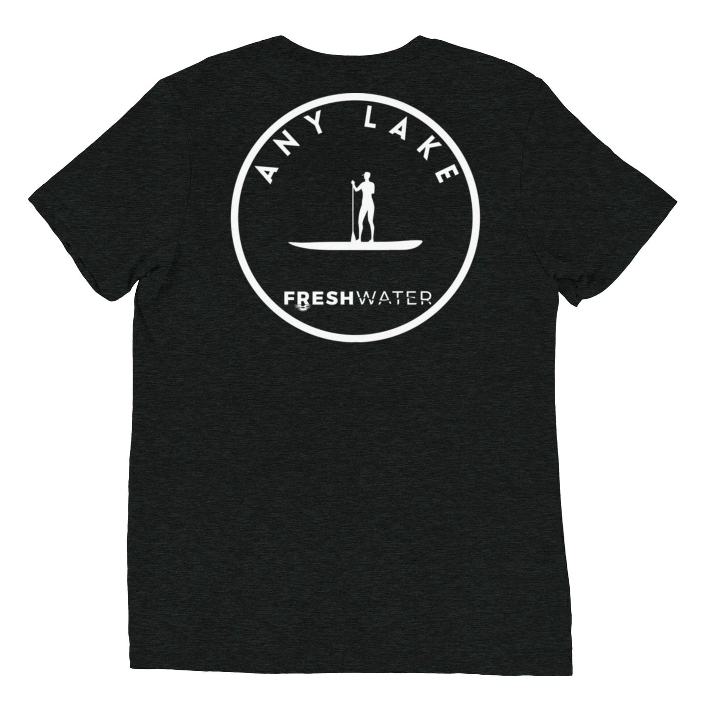 Freshwater Paddle BW Custom Short sleeve t-shirt