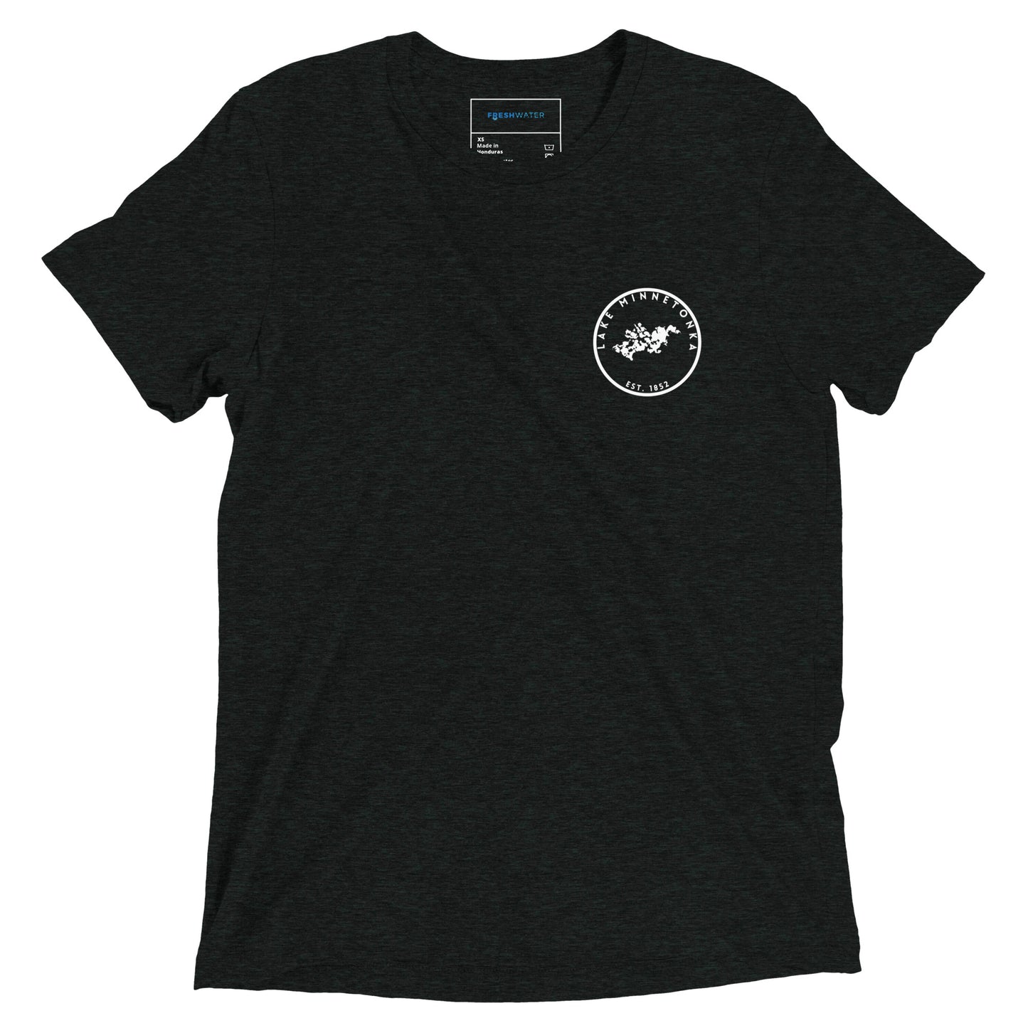 Lake Minnetonka Minnesota Freshwater LO BW Short sleeve t-shirt