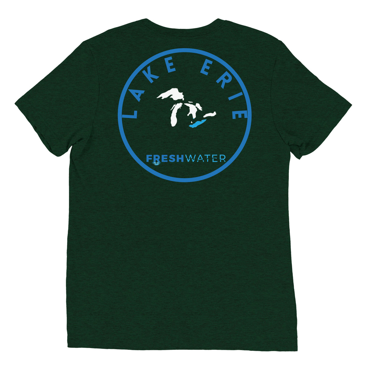 Lake Erie Freshwater OL FB Short sleeve t-shirt