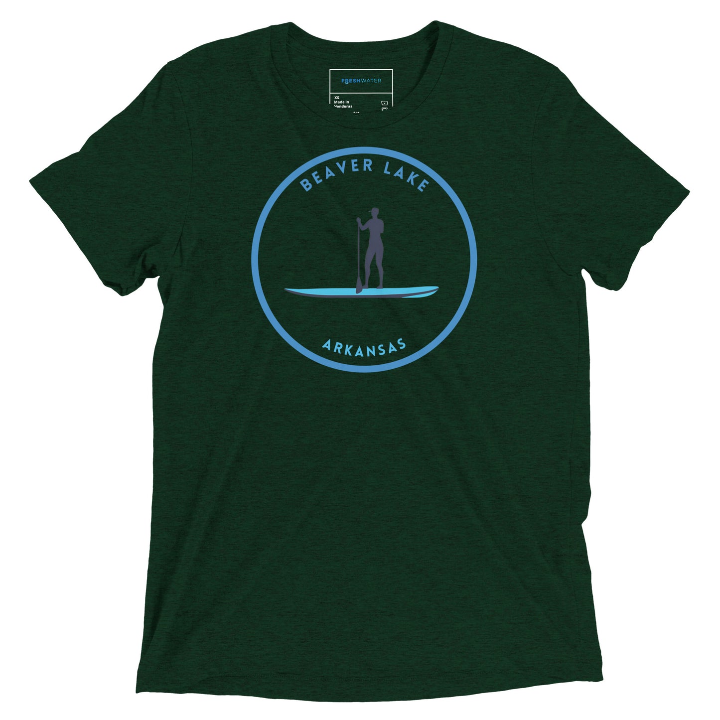 Beaver Lake Arkansas Freshwater Paddle Short sleeve t-shirt