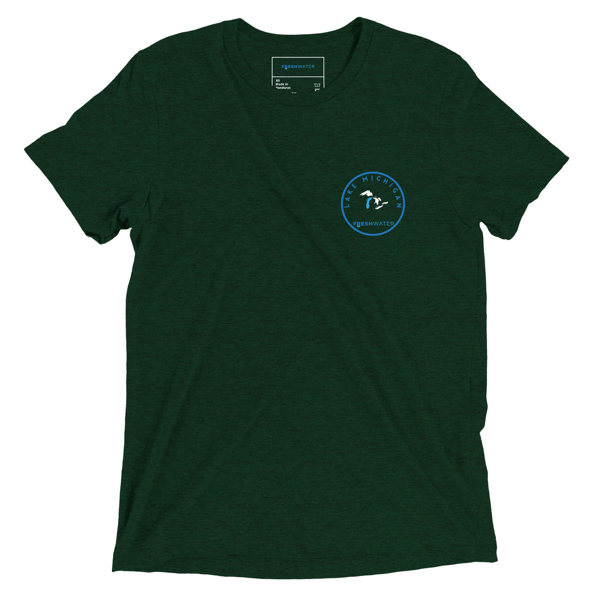 Lake Michigan Freshwater GL Short sleeve t-shirt
