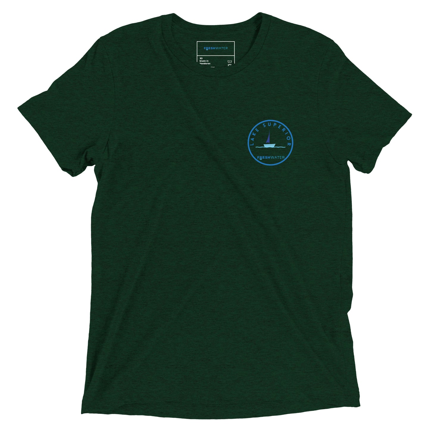 Lake Superior Freshwater Sailing Short sleeve t-shirt