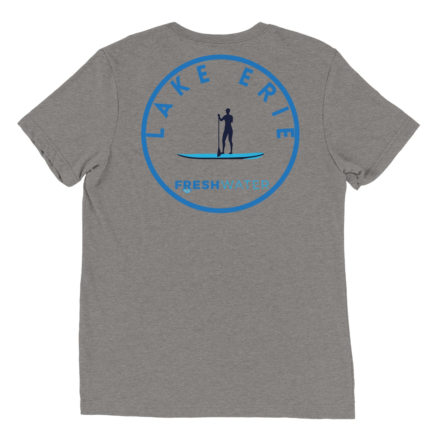 Lake Erie Great Lakes Freshwater Paddle FB Short sleeve t-shirt