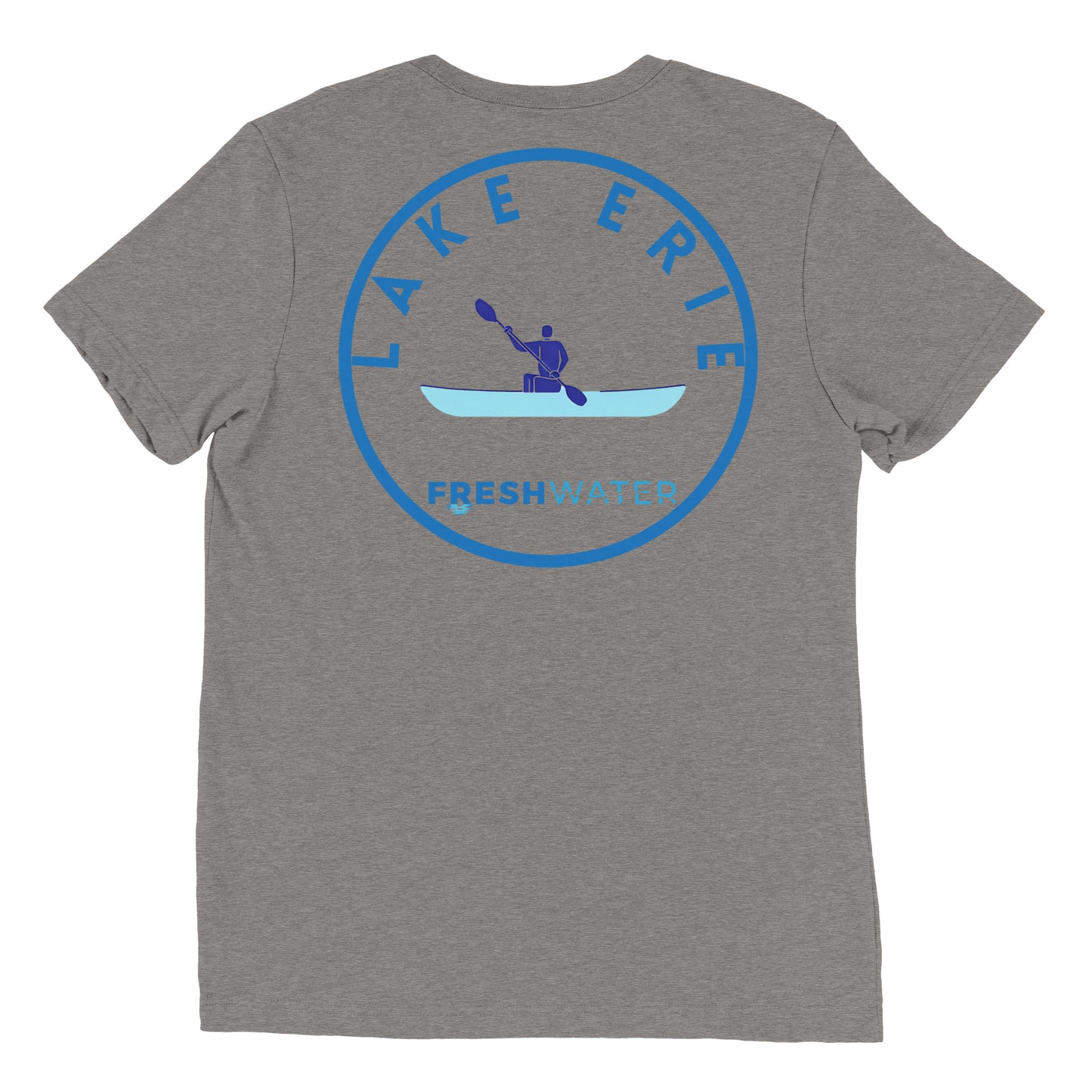 Lake Erie Great Lakes Freshwater Kayak Short sleeve t-shirt