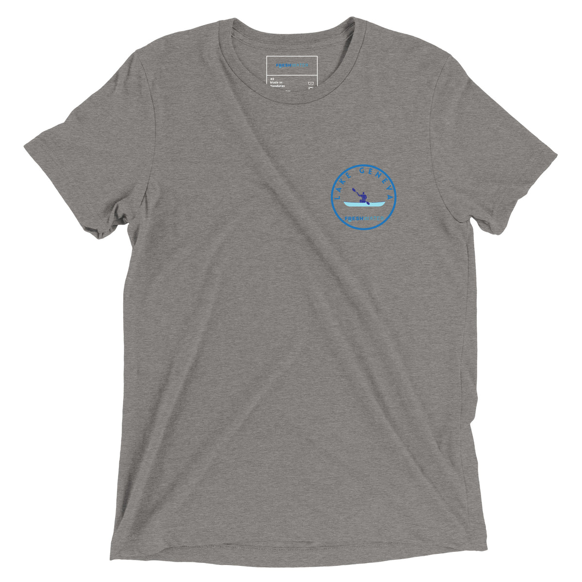Lake Geneva Wisconsin Freshwater Kayak Short sleeve t-shirt