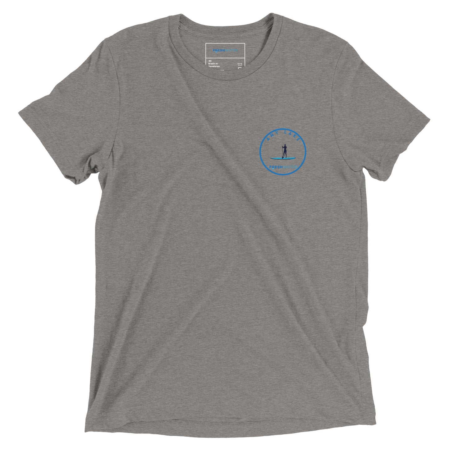 Custom Freshwater Paddle Blue Short sleeve t-shirt