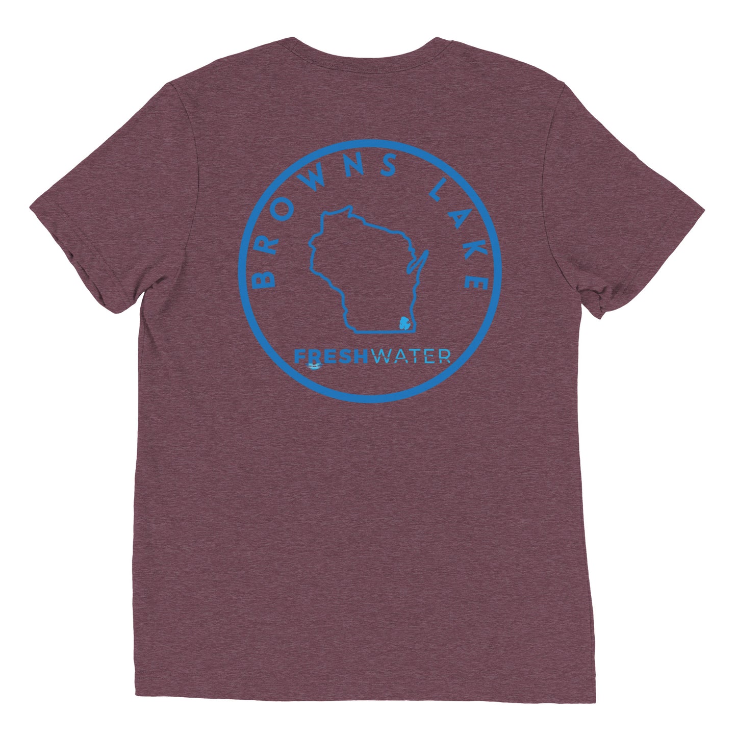 Browns Lake Wisconsin Freshwater SO Short sleeve t-shirt