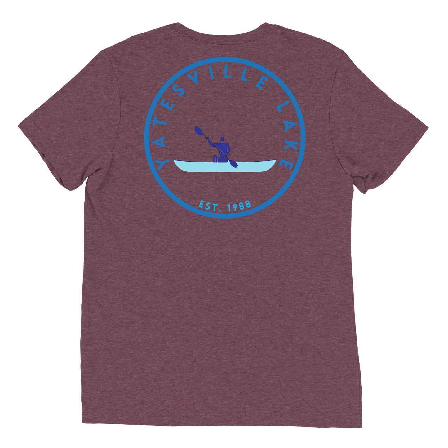Yatesville Lake Kentucky Freshwater Kayak FB Short sleeve t-shirt