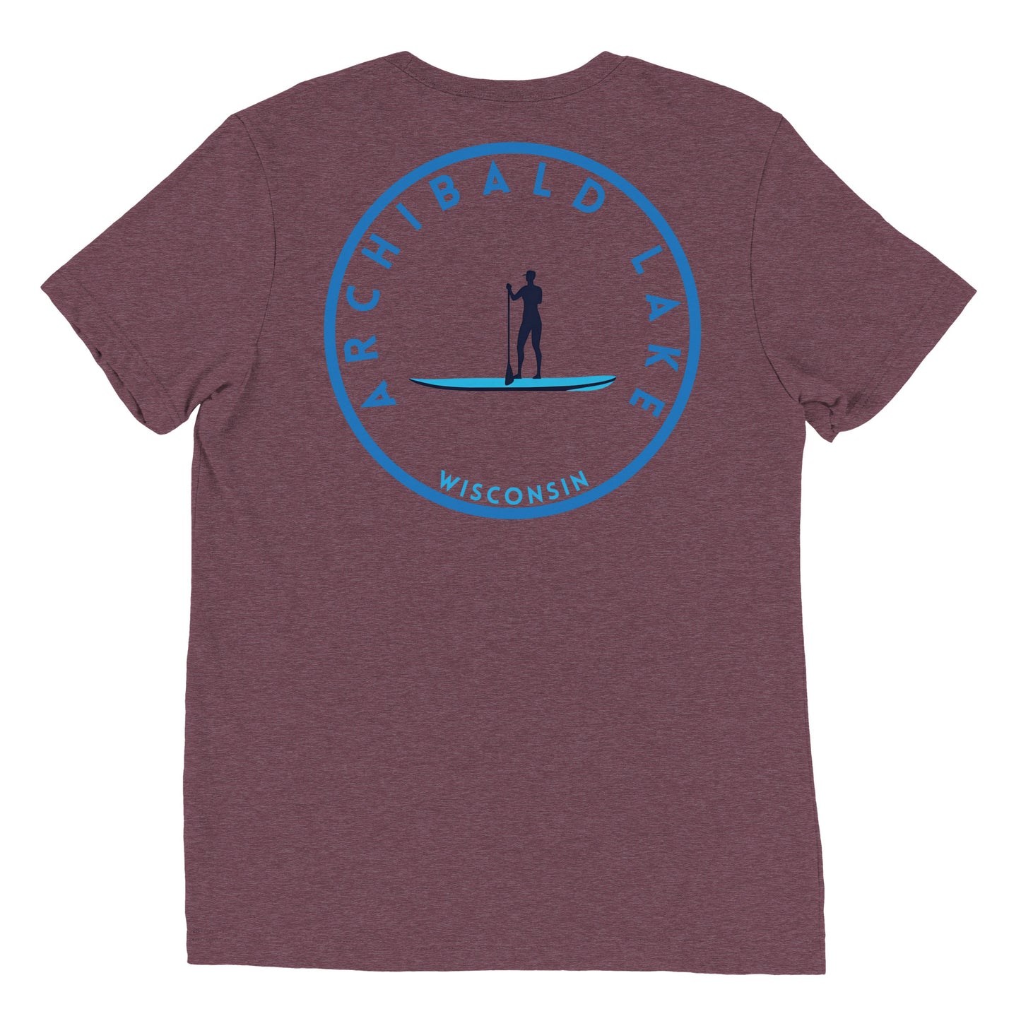 Archibald Lake Wisconsin Freshwater Paddle FB Short sleeve t-shirt