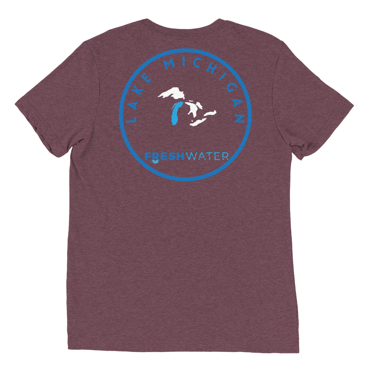 Lake Michigan Freshwater GL Short sleeve t-shirt