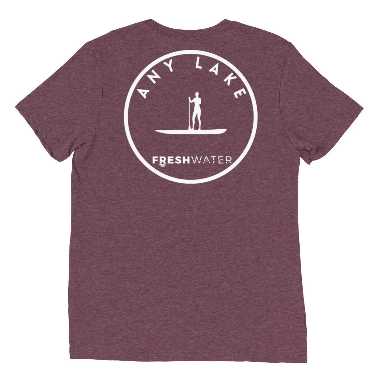 Freshwater Paddle BW Custom Short sleeve t-shirt