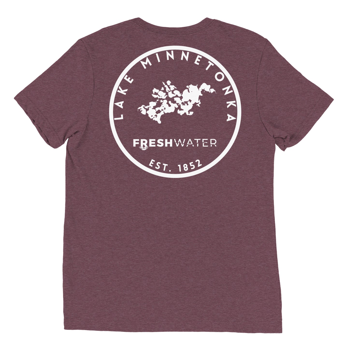 Lake Minnetonka Minnesota Freshwater LO BW Short sleeve t-shirt