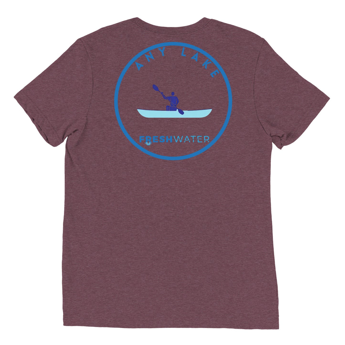 Custom Freshwater Kayak Short sleeve t-shirt