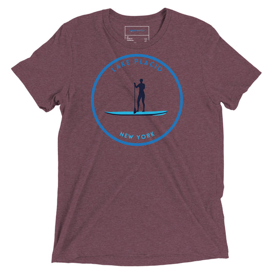 Lake Placid New York Freshwater Paddle Short sleeve t-shirt