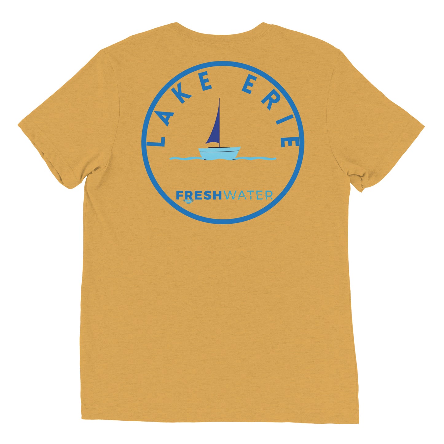 Lake Erie Great Lakes Freshwater Sailing Short sleeve t-shirt
