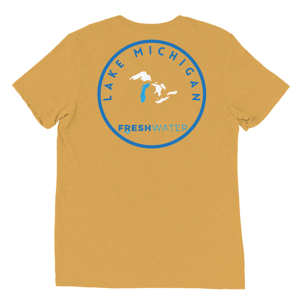 Lake Michigan Freshwater GL Short sleeve t-shirt