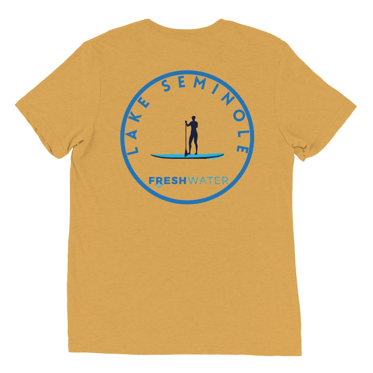 Lake Seminole Florida Georgia Alabama Freshwater Paddle Short sleeve t-shirt