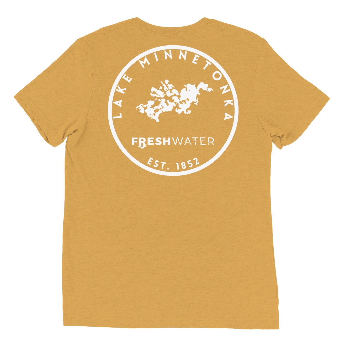 Lake Minnetonka Minnesota Freshwater LO BW Short sleeve t-shirt