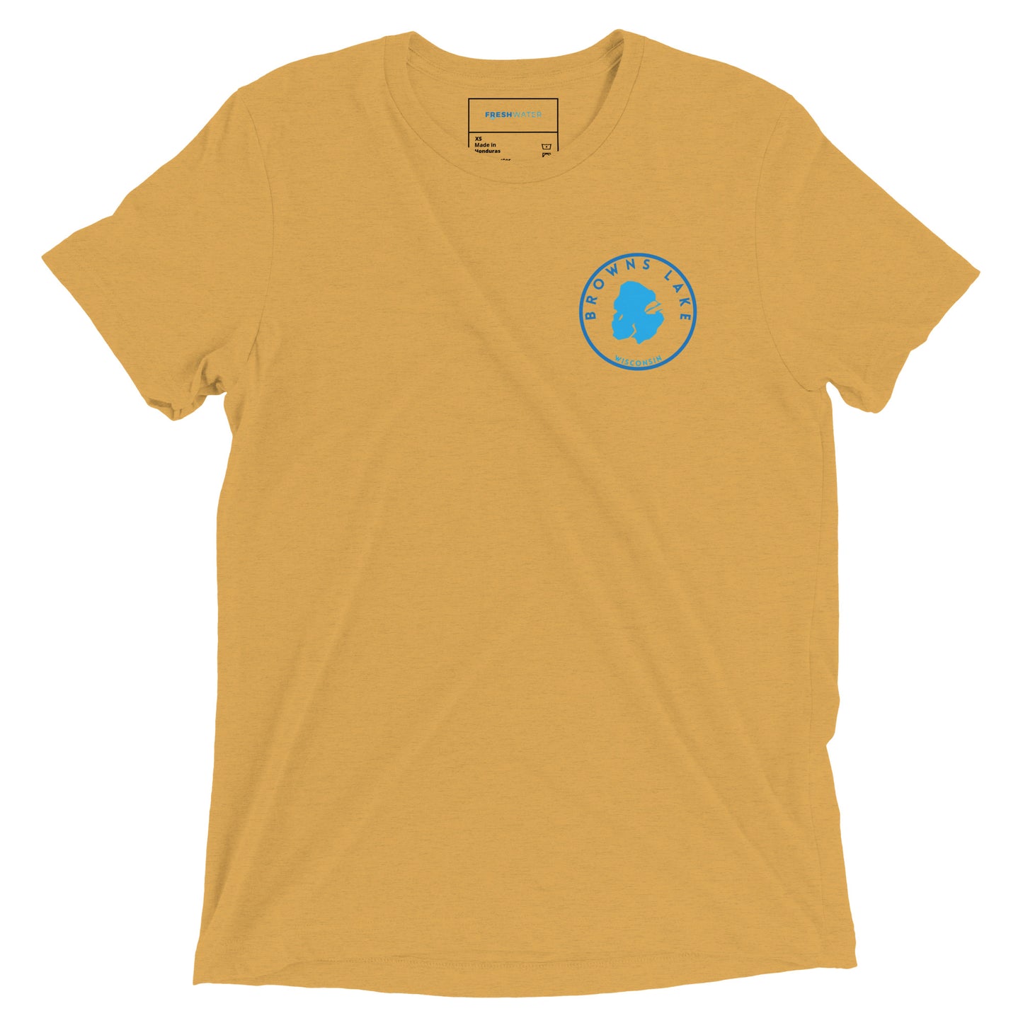 Browns Lake Wisconsin Freshwater SO Short sleeve t-shirt