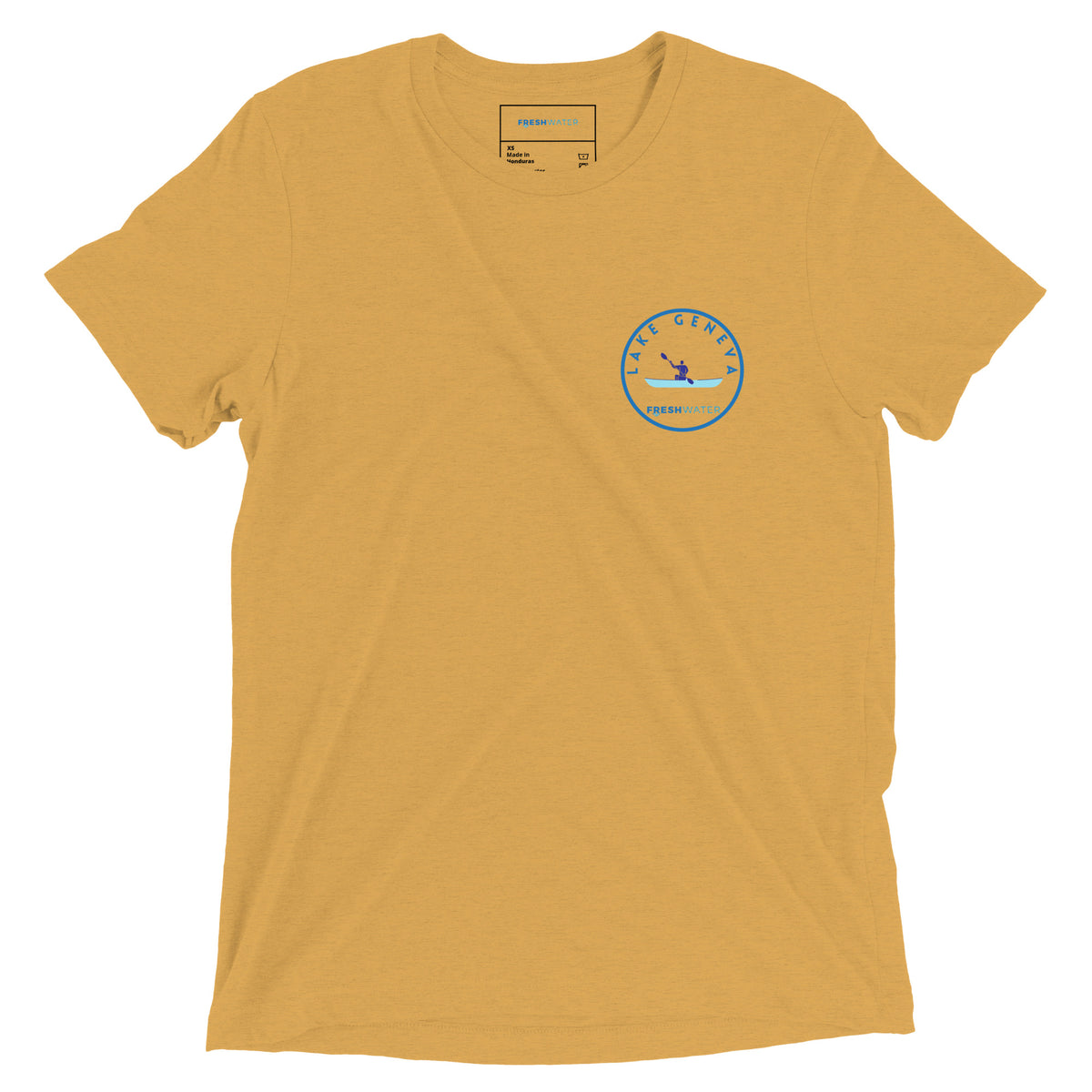 Lake Geneva Wisconsin Freshwater Kayak Short sleeve t-shirt