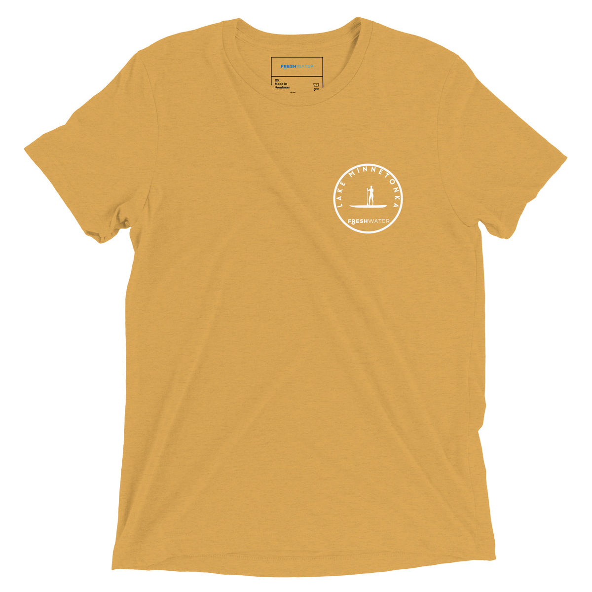 Lake Minnetonka Minnesota Freshwater Paddle BW Short sleeve t-shirt