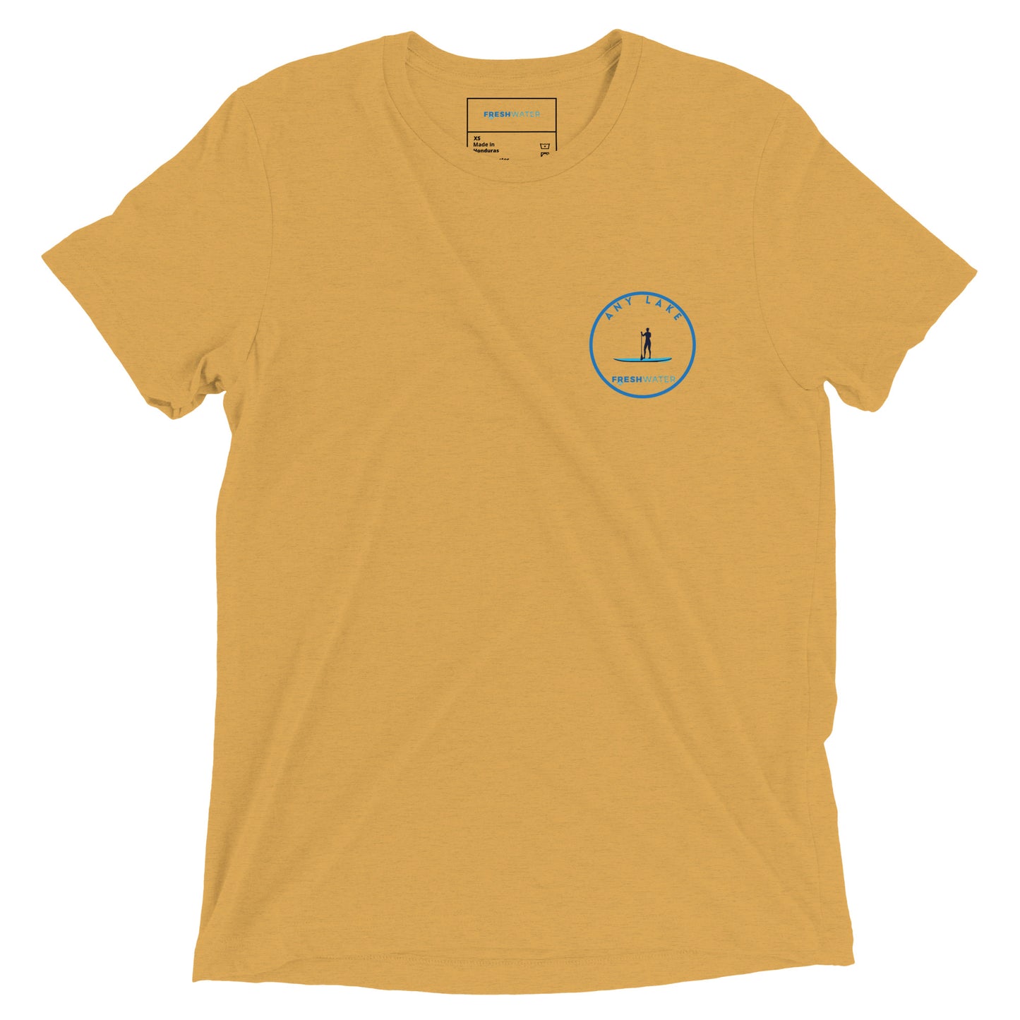 Custom Freshwater Paddle Blue Short sleeve t-shirt
