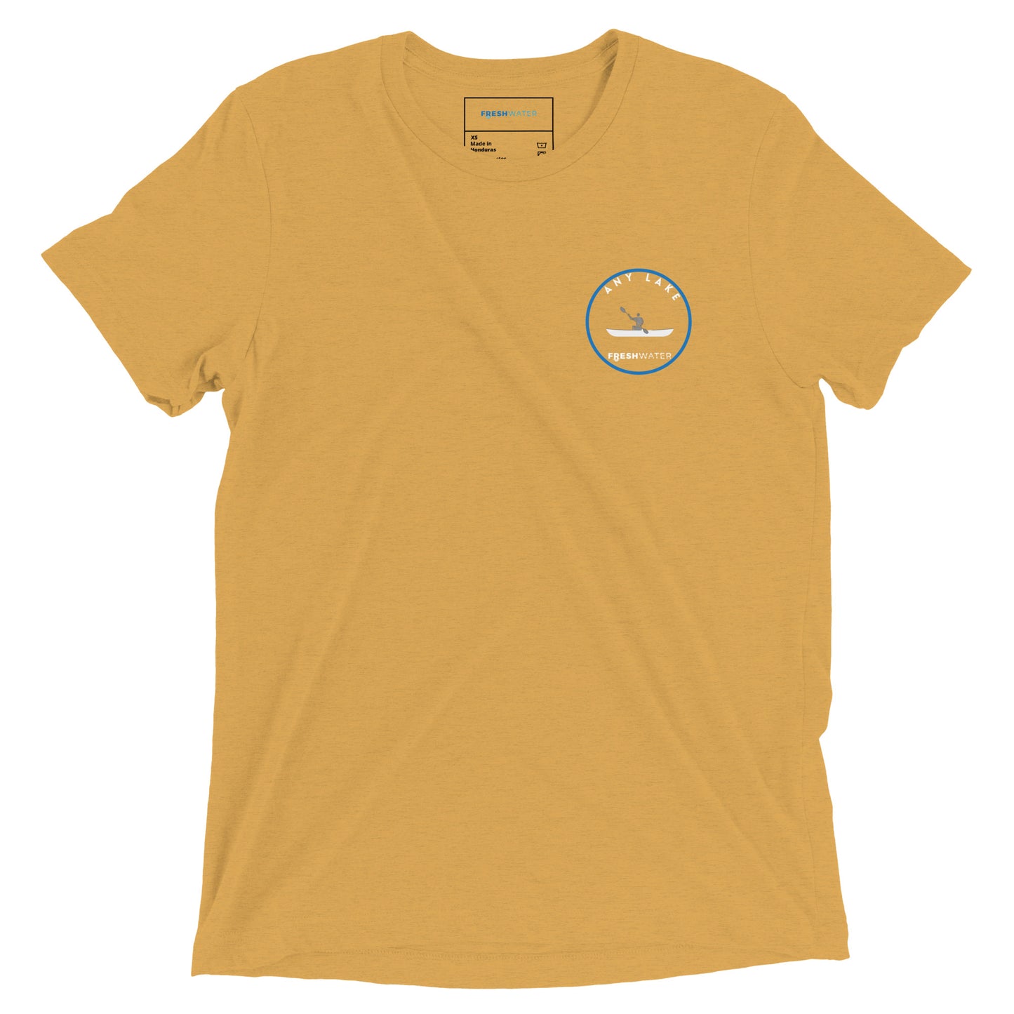 Custom Freshwater Kayak BW Short sleeve t-shirt