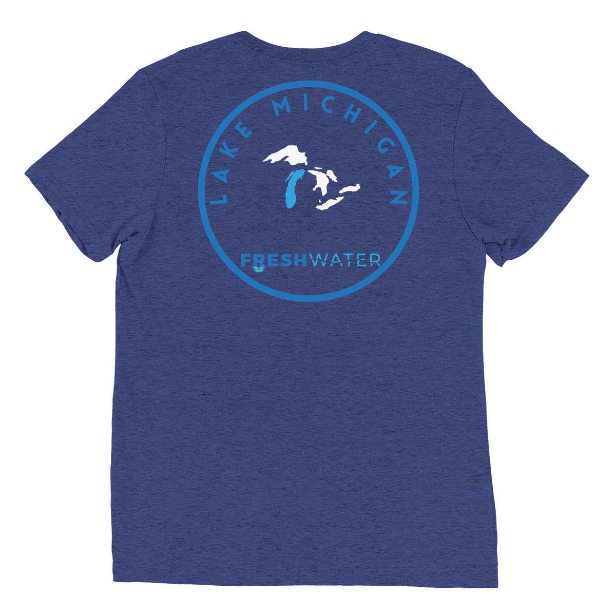 Lake Michigan Freshwater GL Short sleeve t-shirt