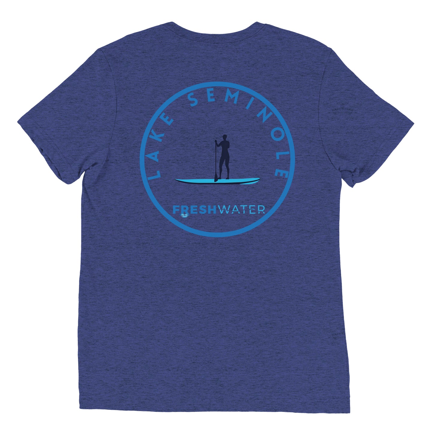 Lake Seminole Florida Georgia Alabama Freshwater Paddle Short sleeve t-shirt