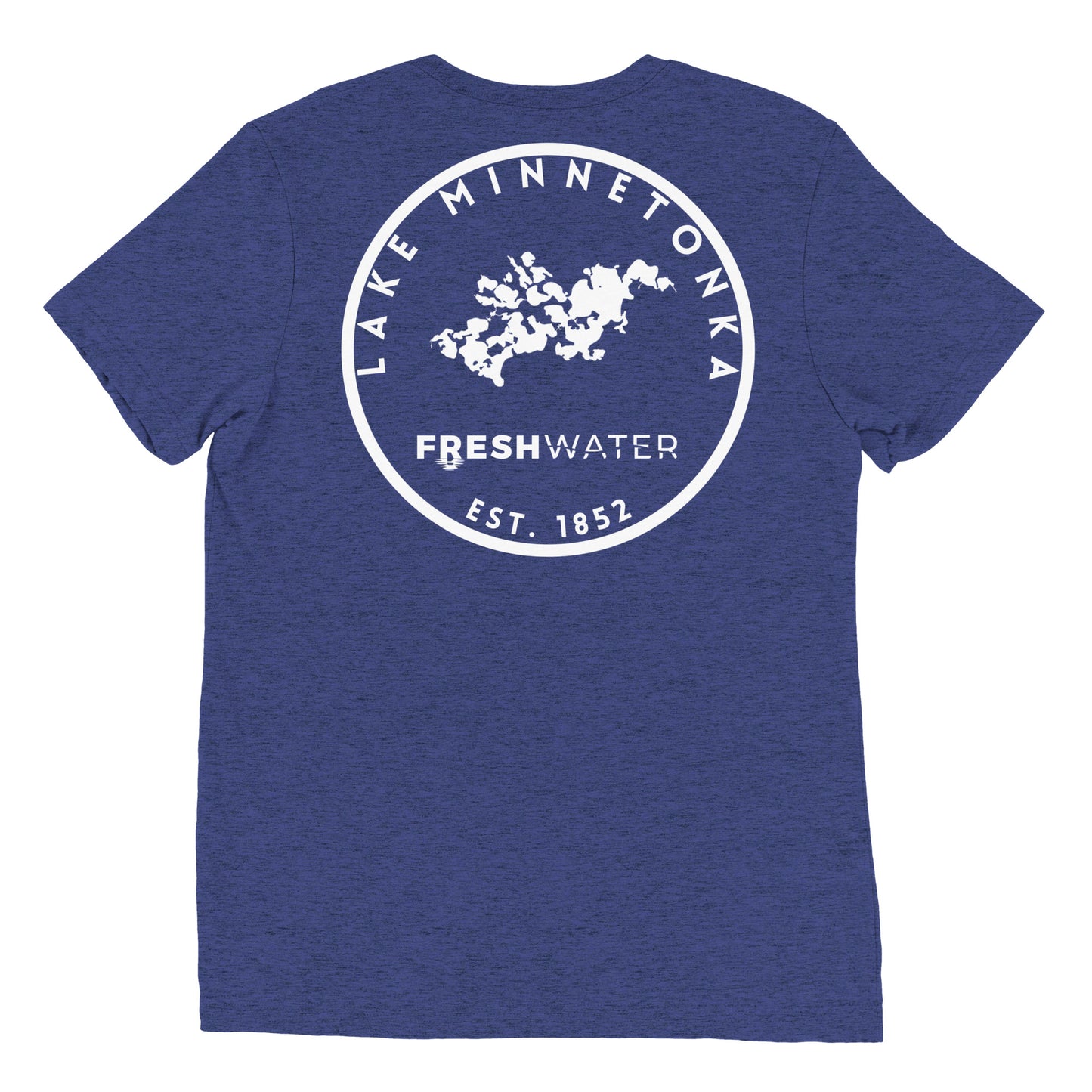 Lake Minnetonka Minnesota Freshwater LO BW Short sleeve t-shirt