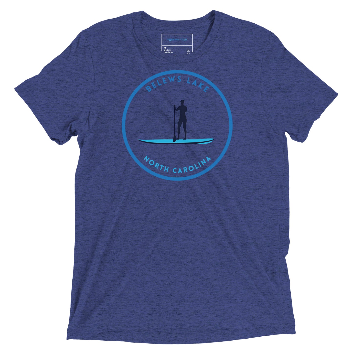 Belews Lake North Carolina Freshwater Paddle Short sleeve t-shirt