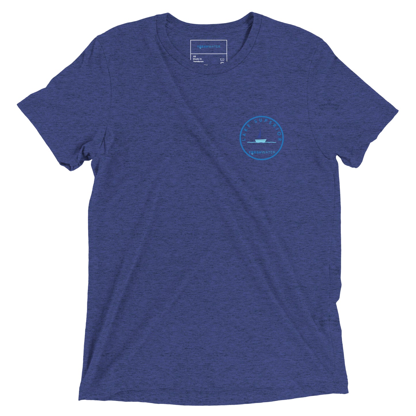 Lake Superior Freshwater Sailing Short sleeve t-shirt