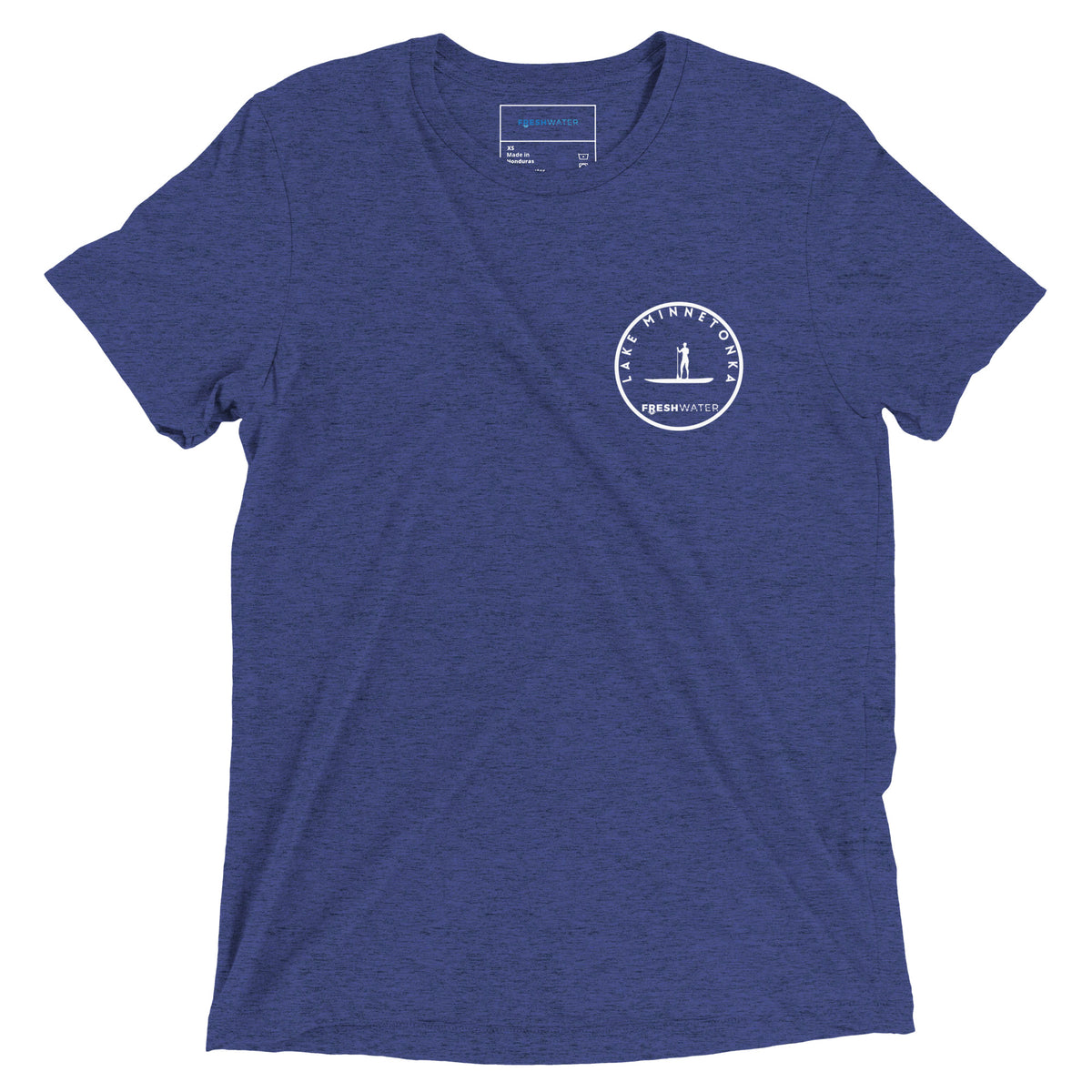 Lake Minnetonka Minnesota Freshwater Paddle BW Short sleeve t-shirt
