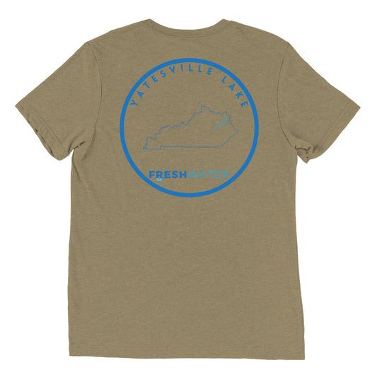 Yatesville Lake Kentucky Freshwater SO FB Short sleeve t-shirt