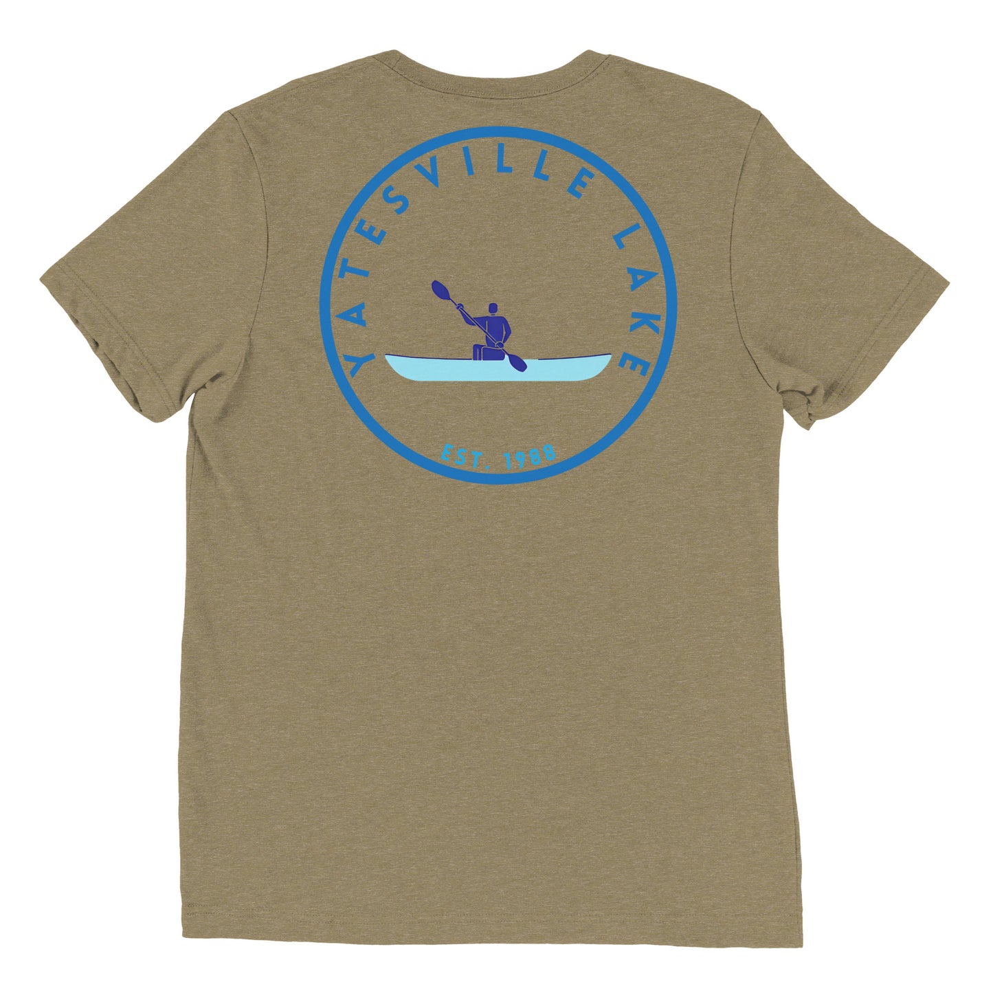 Yatesville Lake Kentucky Freshwater Kayak FB Short sleeve t-shirt
